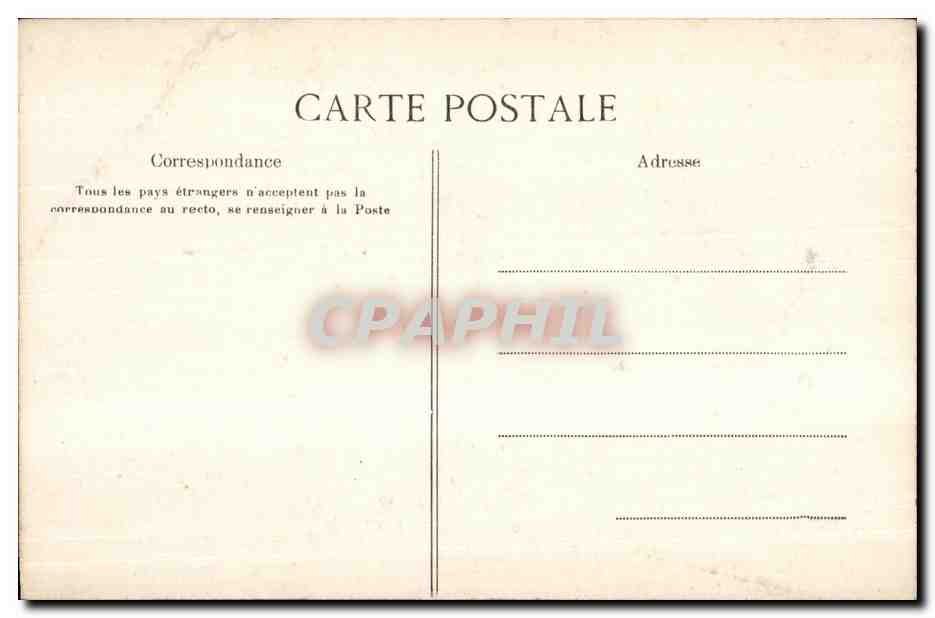 CPA Londres Hopital Westminster — Rückseite