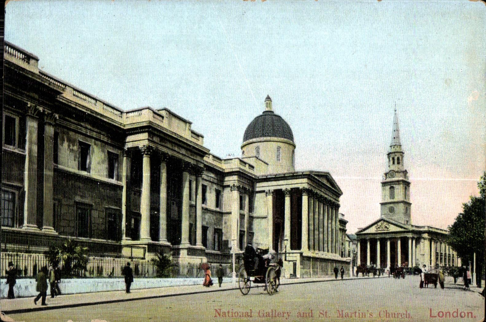 CPA National Gallery St Martin Church London