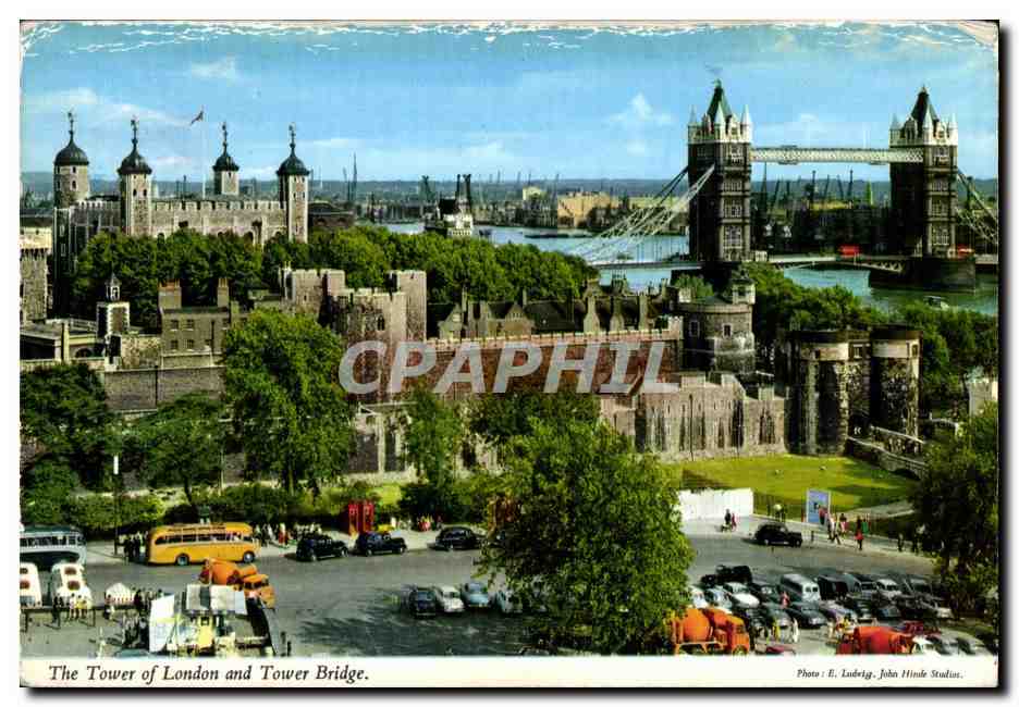 CPA The Tower of London and Tower Bridge 