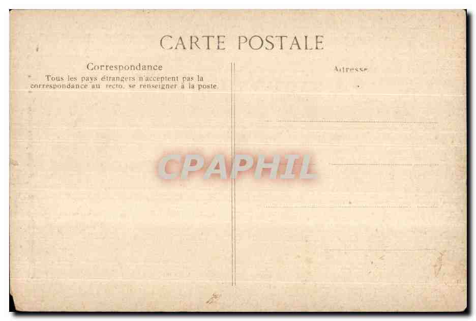 CPA Grande Comore Plantes parasites sur les grands arbres Comores — Achterkant