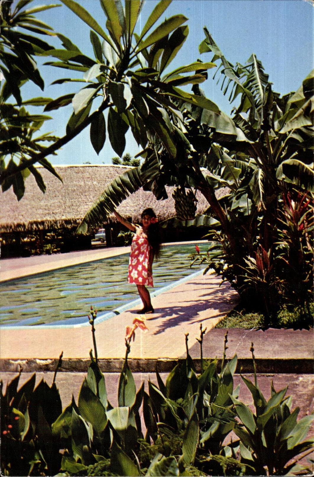 CPA Hotol Matavai Papeete Tahiti Dans un codre exotique I Hotel Matavai est une accueillante escale en Polynesie 