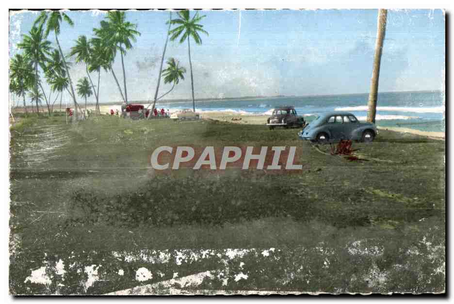 CPA Tamatave Madagascar Vue de la Plage Ampanalana Un coin touristique