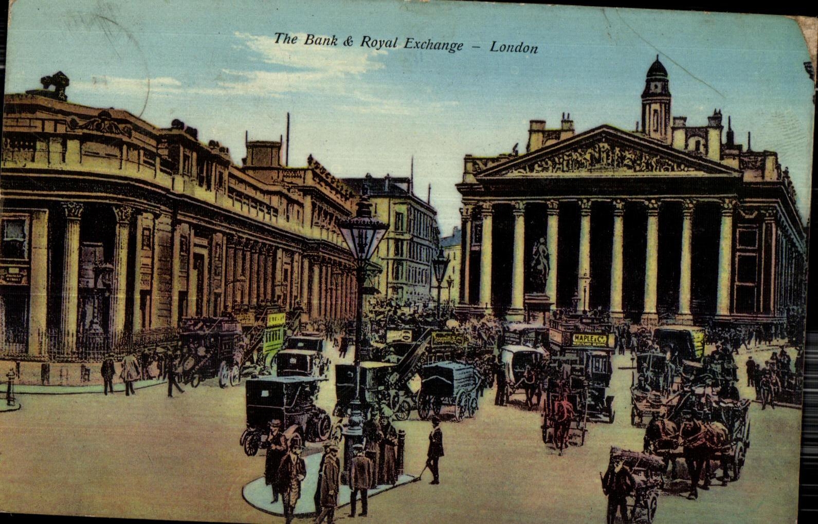 CPA The Bank Royal Exchange London Londres