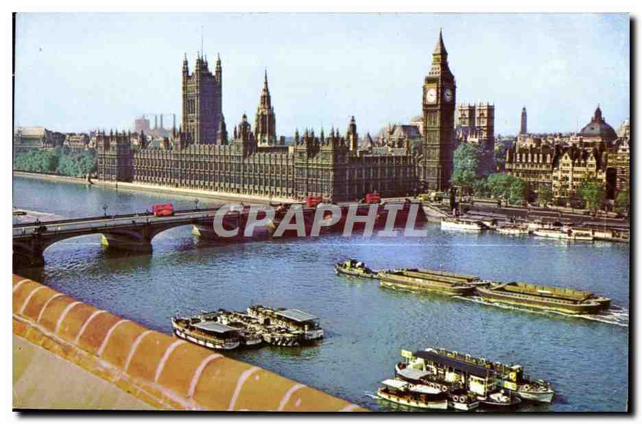 CPA Houses of Parliament Westminster Bridge London