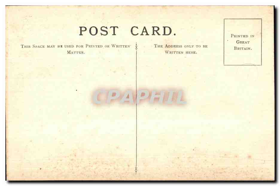 CPA Thomas Girtin View of Hills and River London — Verso