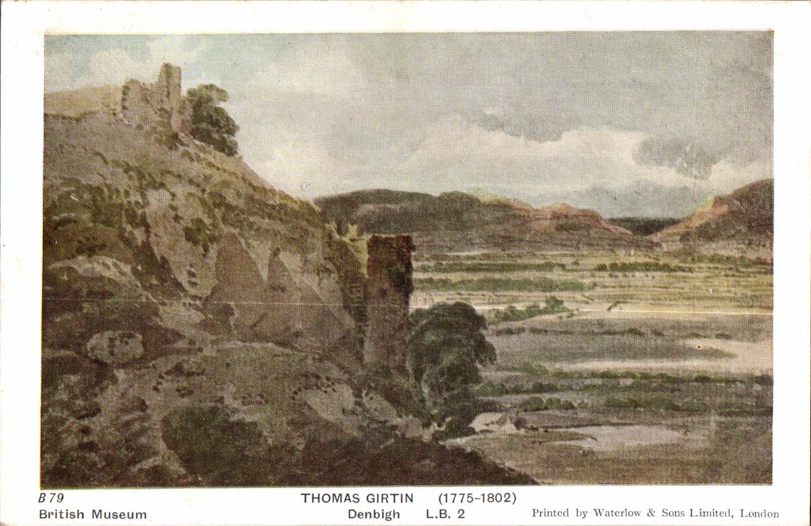CPA Thomas Girtin Denbigh London