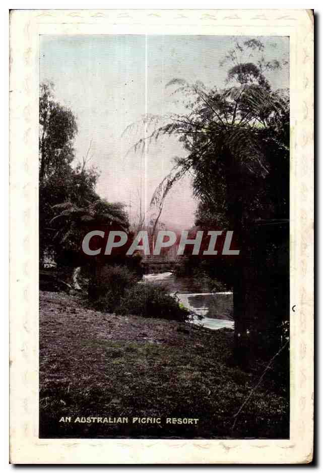 CPA An Australian Picnic Resort Australie Australia 