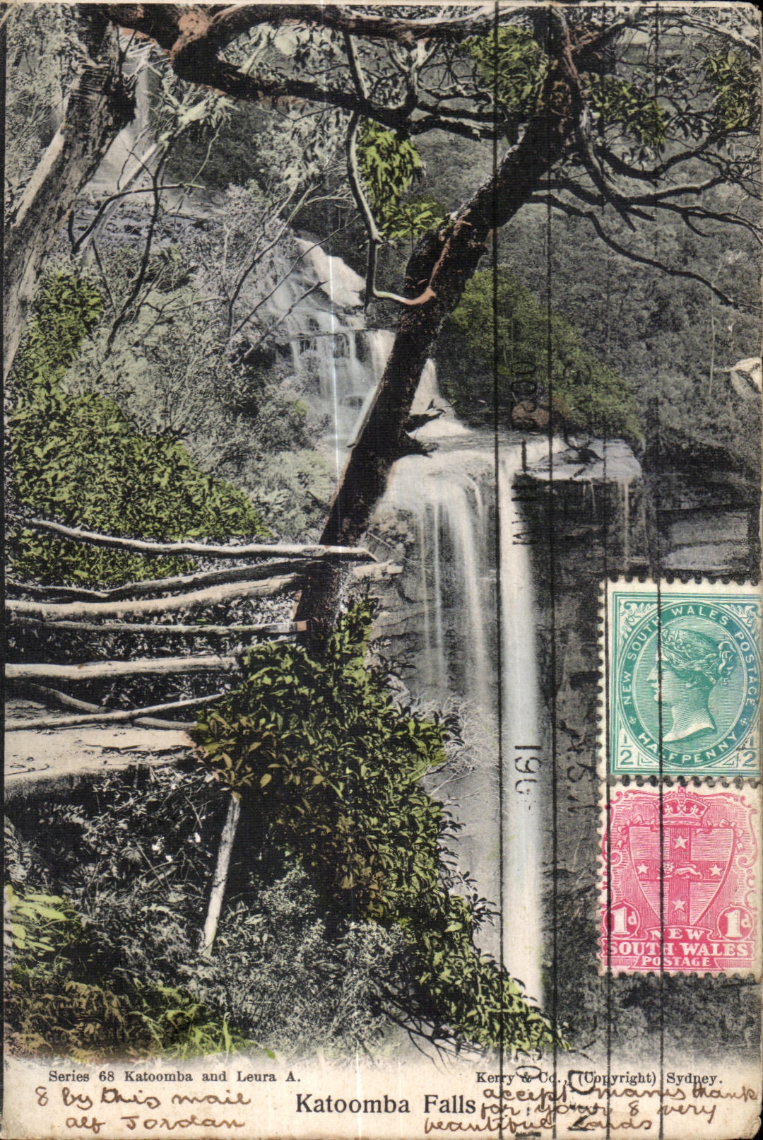 CPA Katoomba Falls New South Wales Galles Australie Australia 