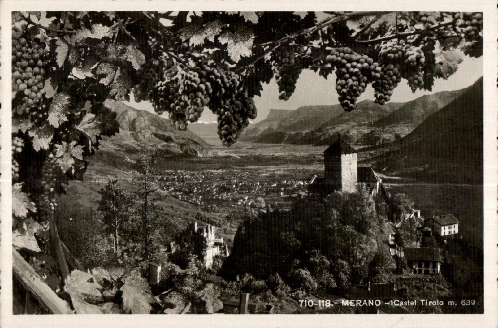 CPA Merano Castel Tirolo Austria 