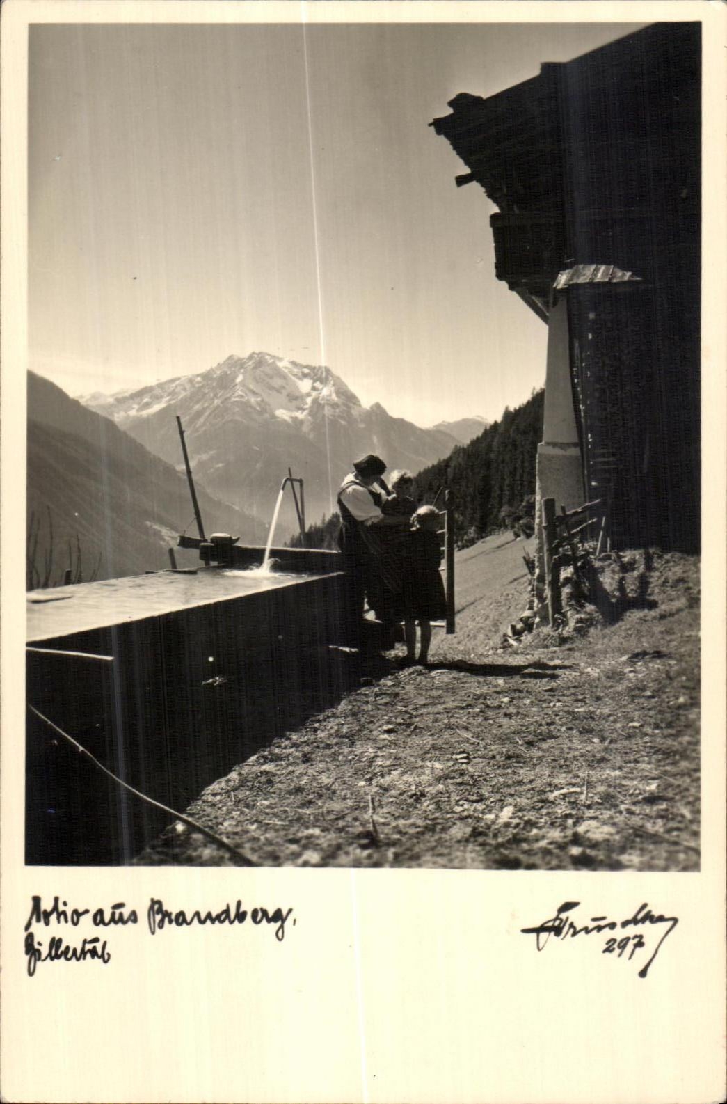 Vue du Brandberg — Gillertal — éditeur Gillertal, n° 297