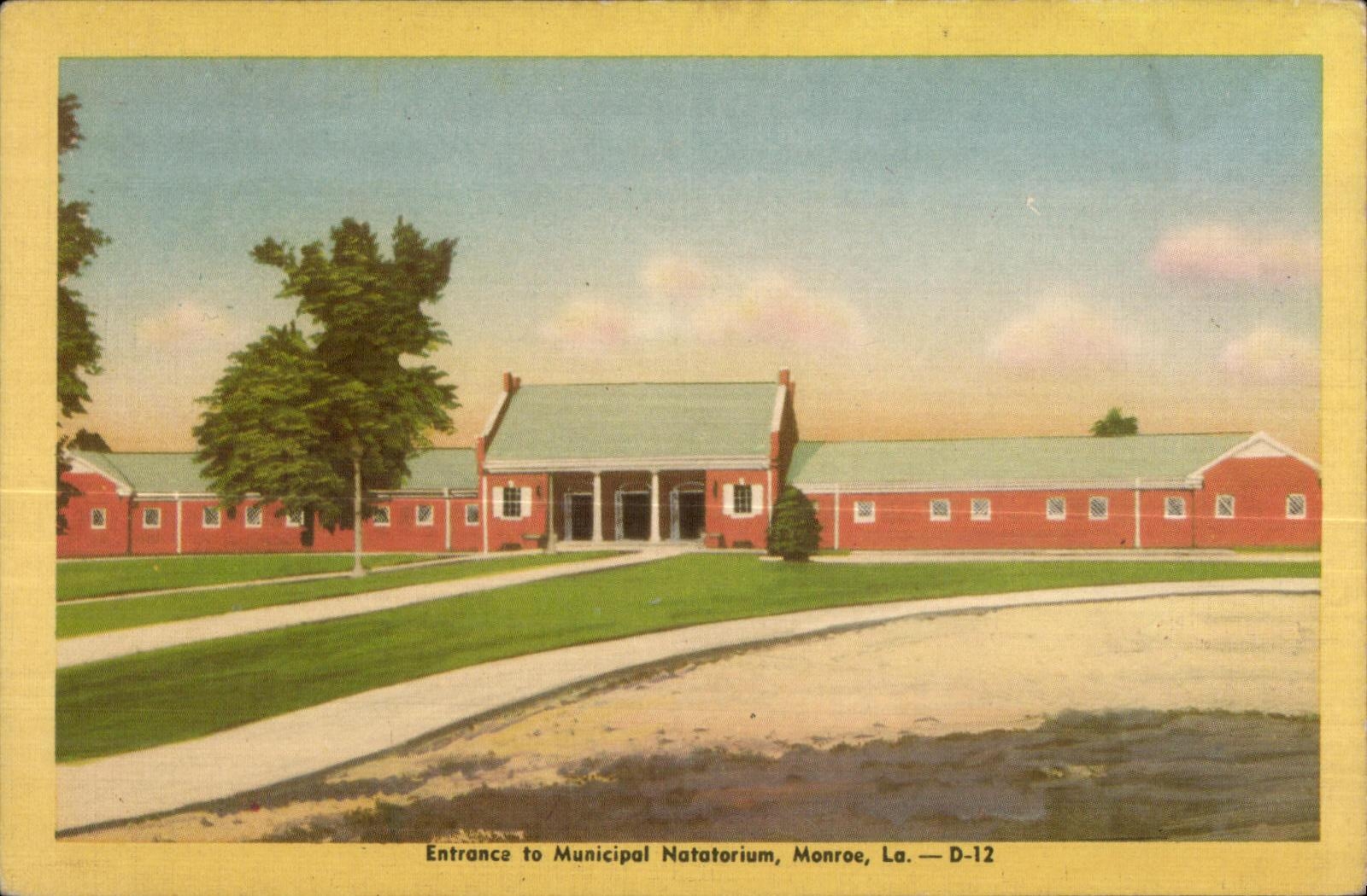 CPA Entrance Municipal Natatorium Monroe la