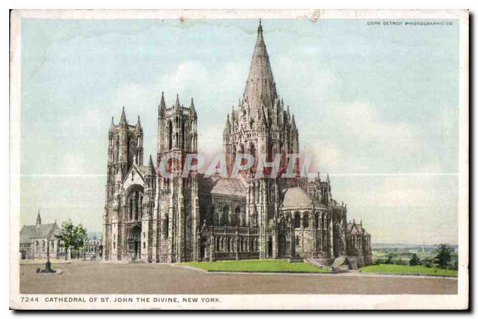 CPA Cathedral of St John the Divine New york