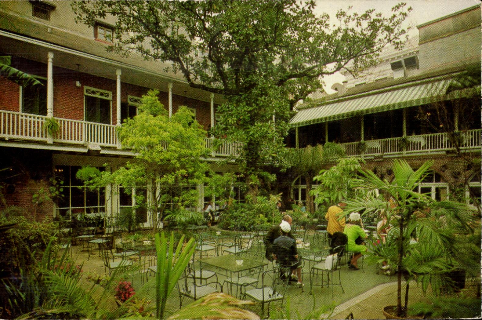 CPA Patio Brennan s French Resturant Royal Street New Orleans New Orleans City of Enchantment 