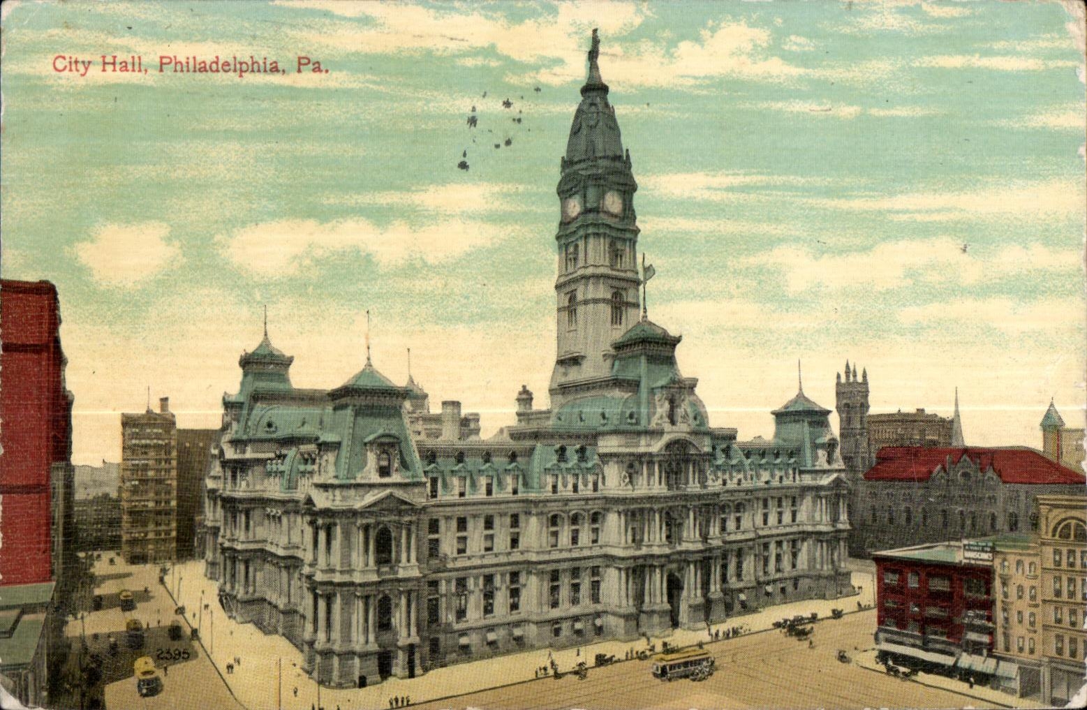 CPA City Hall Philadelphla pa Hall at Broad and market Streets 