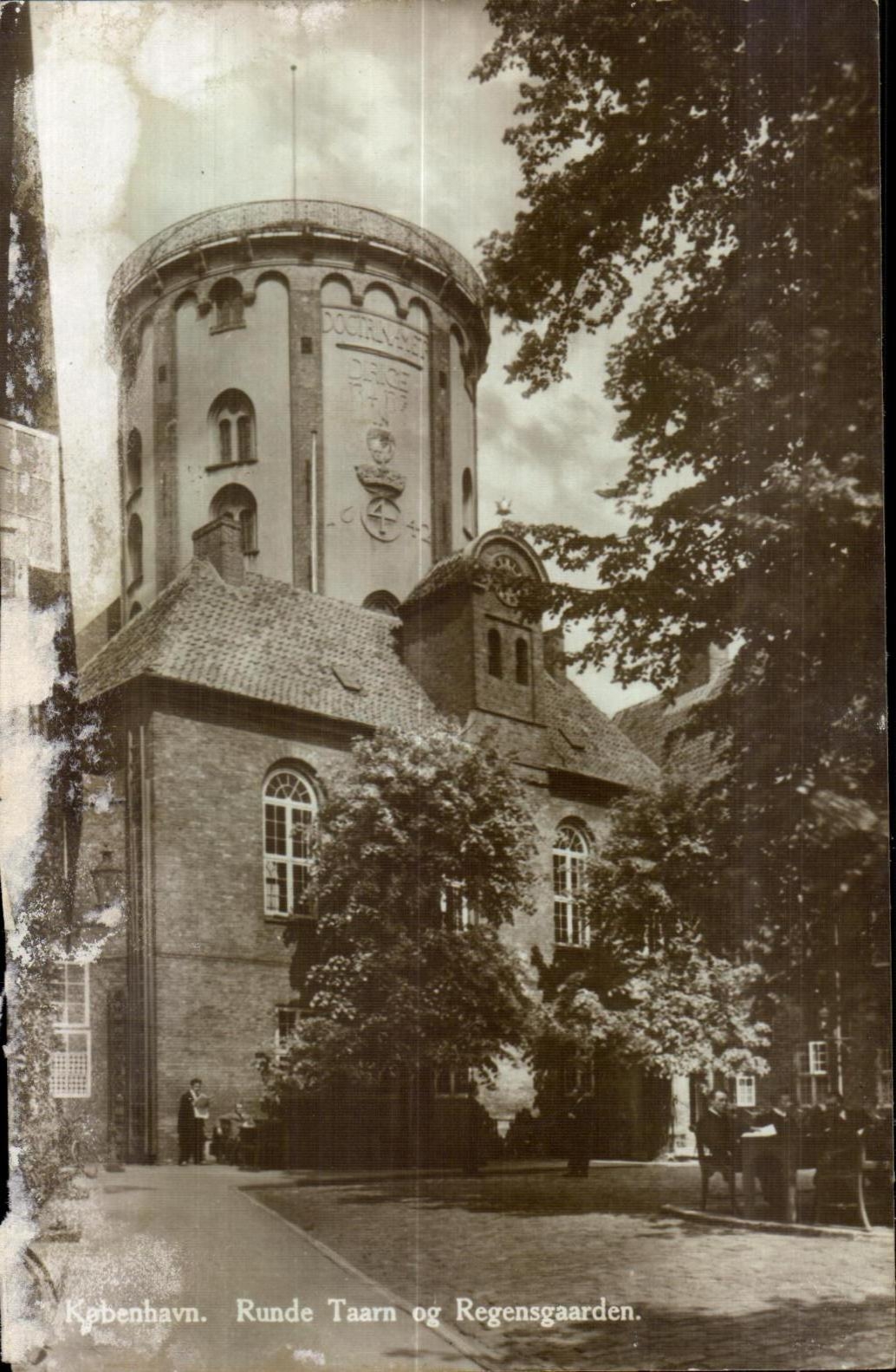 CPA Kabenhavn rude Taarn og Regensgaarden denmark Danemark