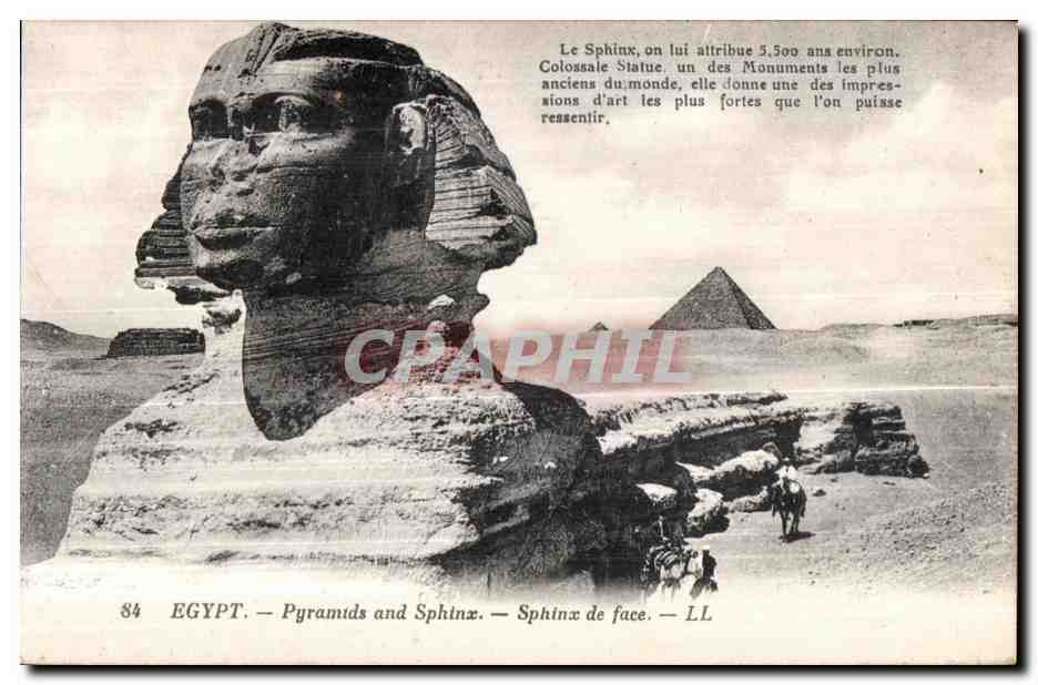 Égypte — Pyramides et Sphinx — LL