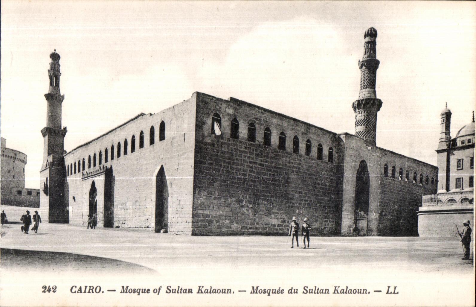 CPA Cairo Mosque of Sultan kalaoun Mosquee du Sultan Kalaoun