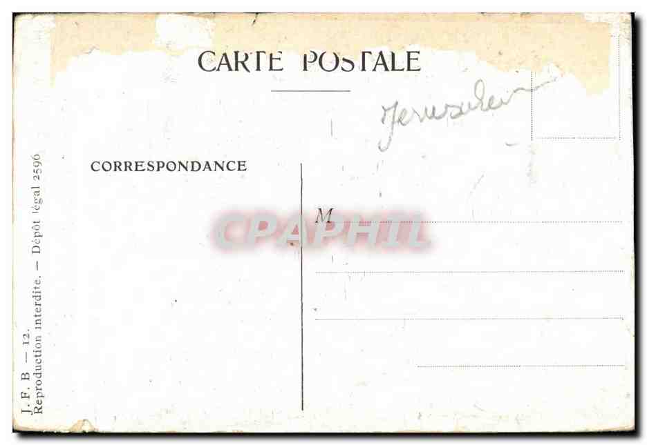 Jeudi-Saint à Jérusalem — Cérémonie du Lavement des Pieds sur le parvis du Saint-Sépulcre, d'après la magnificence du rite oriental — Verso