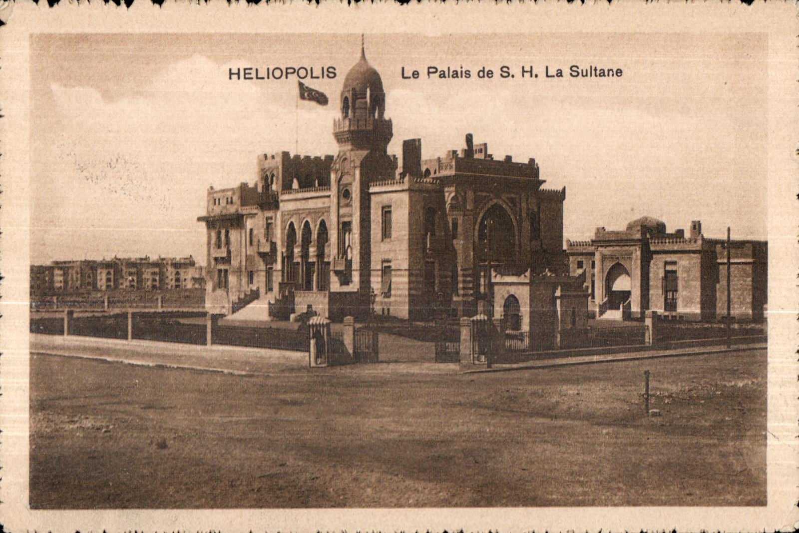 CPA Heliopolis Le Plalais de S H La Sultane Egypt Egypte