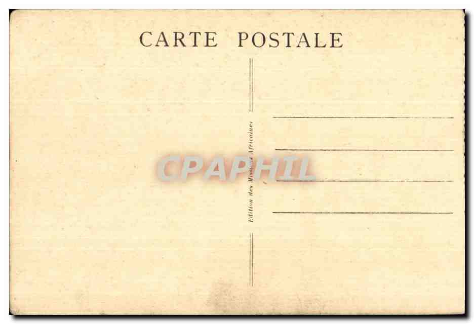 CPA Missions Africaines Cours Gambetta Lyon Egypte Eglise de Zagazig n Egypt Egypte — Rückseite