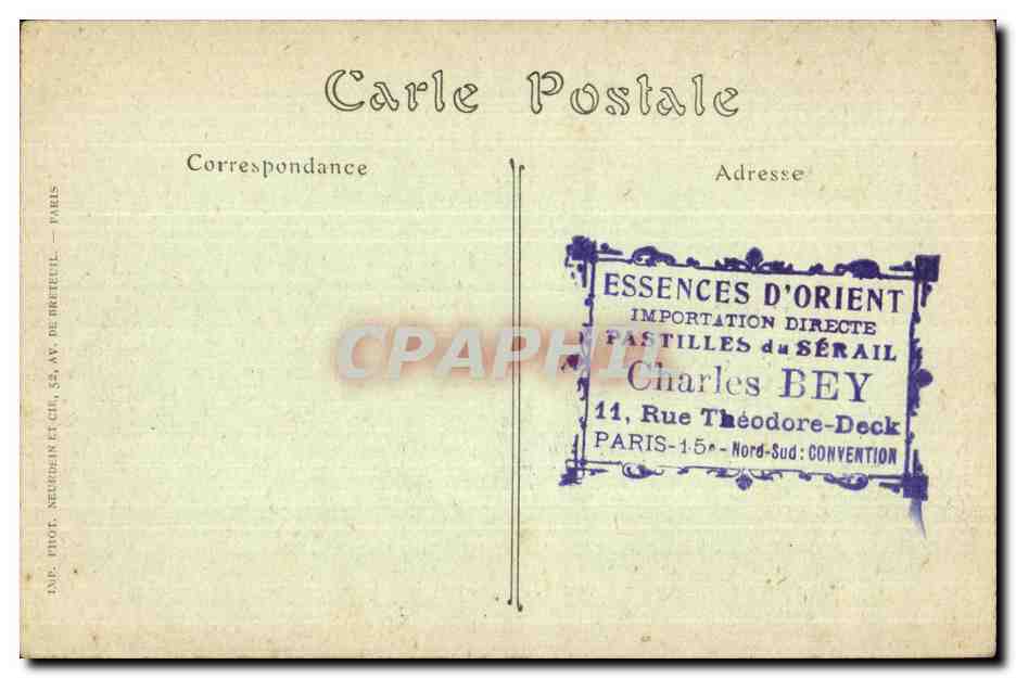 CPA Grece Salonique tombeau Roman pres de de ste Sophie Salonica Roman grace near Ste Sophie — Back