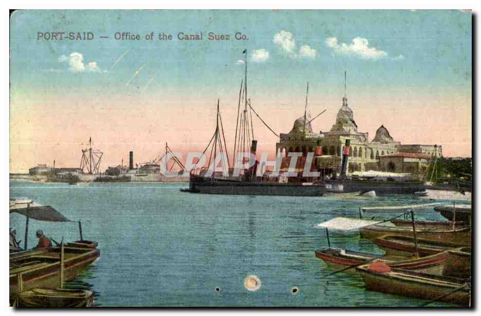 Port-Saïd — Office of the Canal Suez Co.