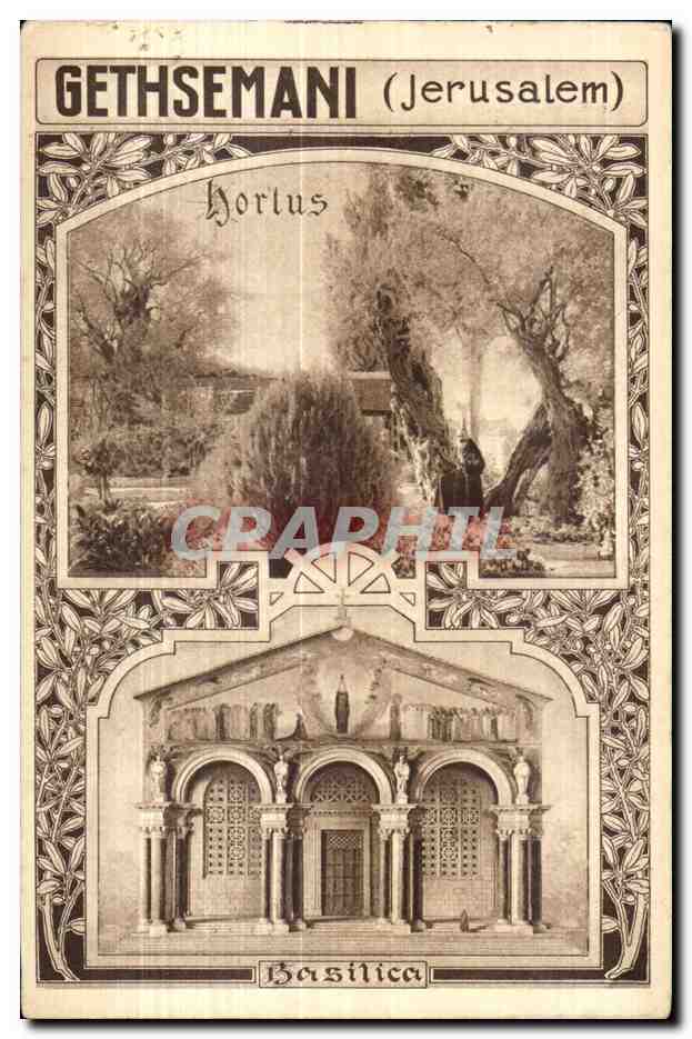 CPA Israel Gethsemani ( Jerusalem ) Basilica Judaica