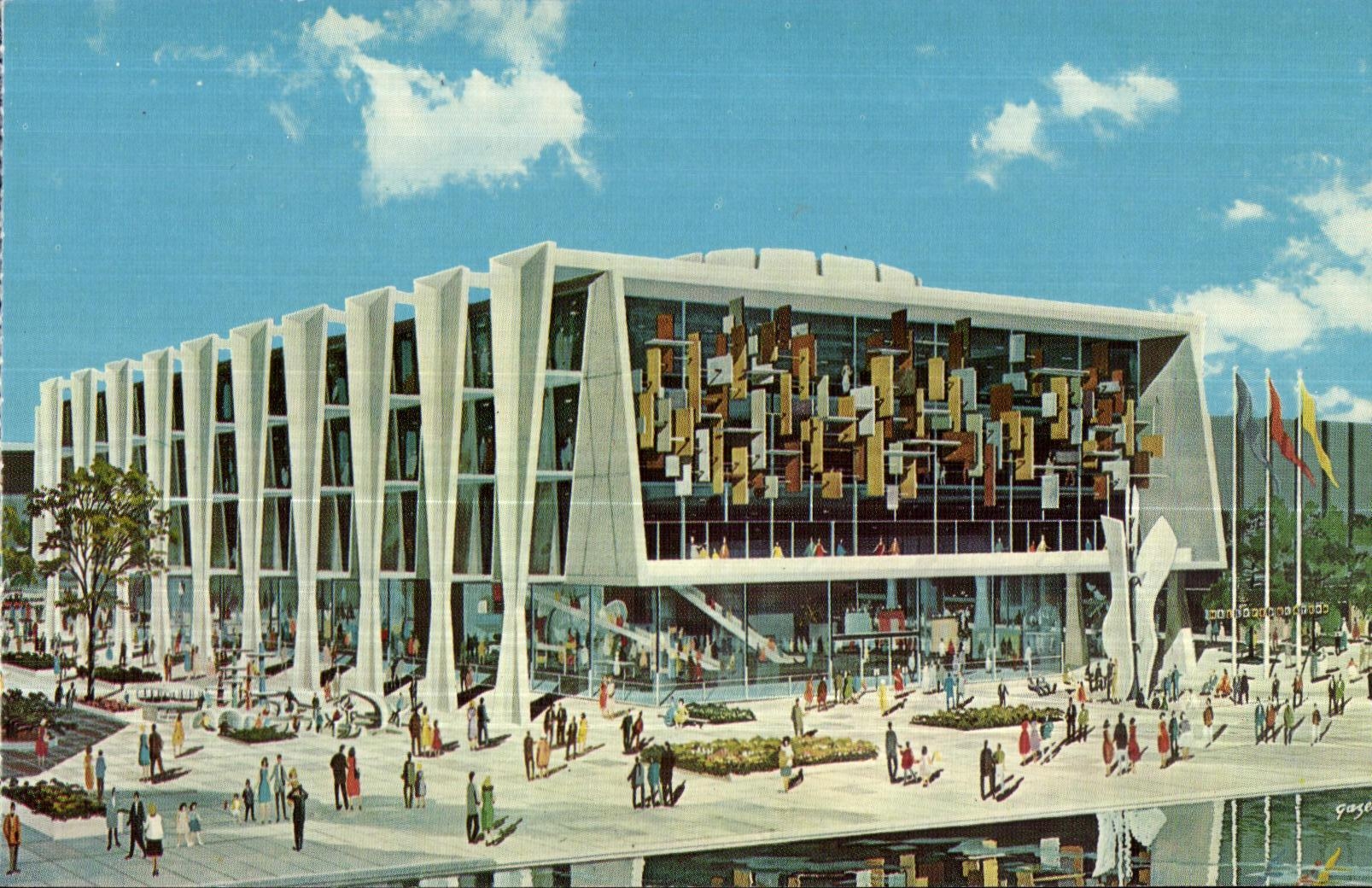 CPA The Hall of Education New York World s Fair 