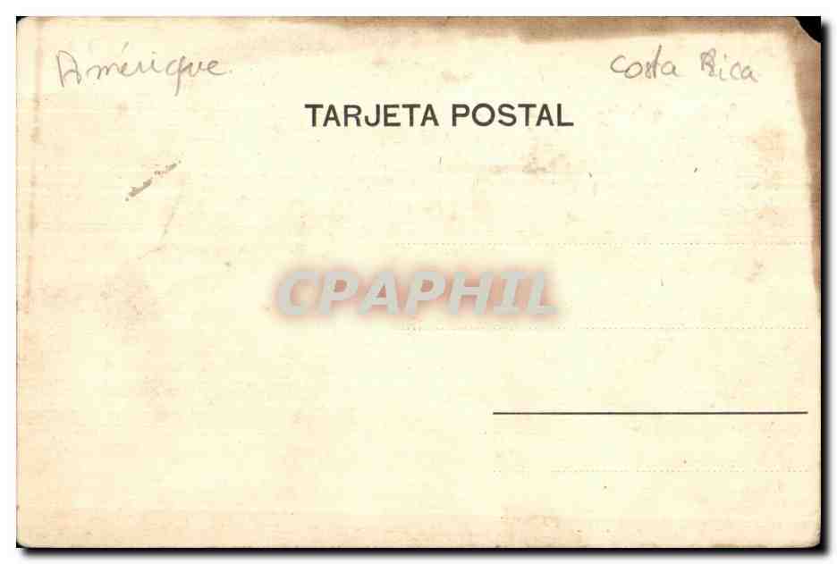 CPA Medellin Costa Rica — Rückseite