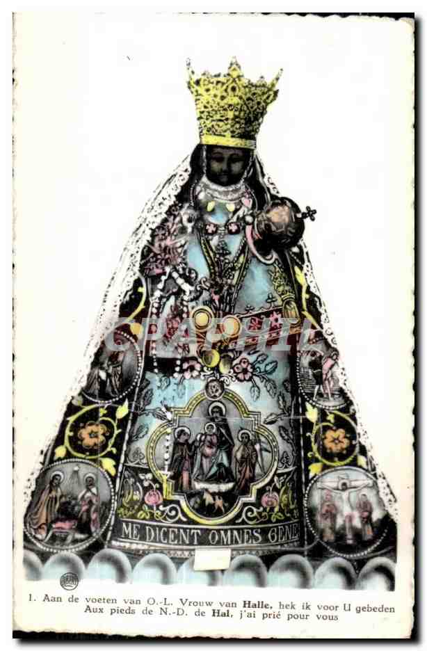 Notre-Dame de Hal — Vierge de Halle — éditeur non identifié, n° de série non visible