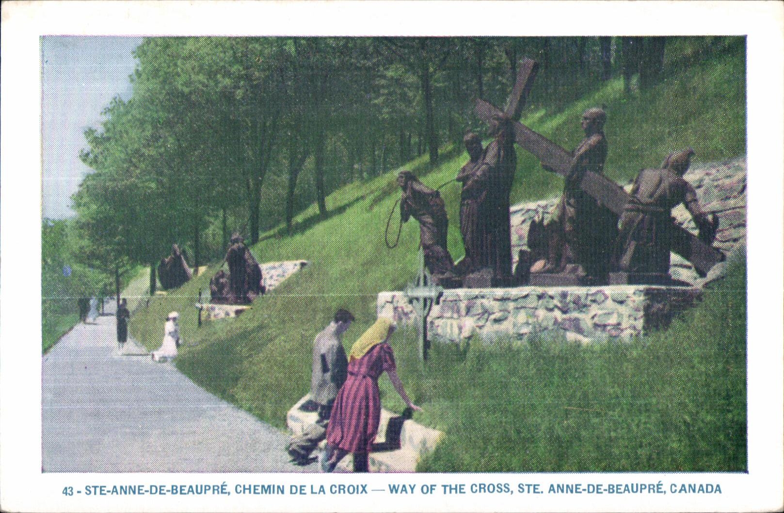 CPA Ste Anne De Beaupre Chemin De La Croix Way of The Cross Ste Anne De Beaupre Canada