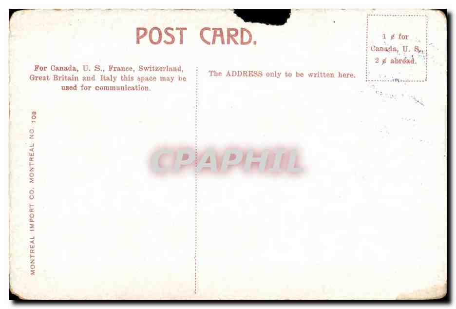 CPA Montreal Dominion Squrare with windsor Hotel — Verso