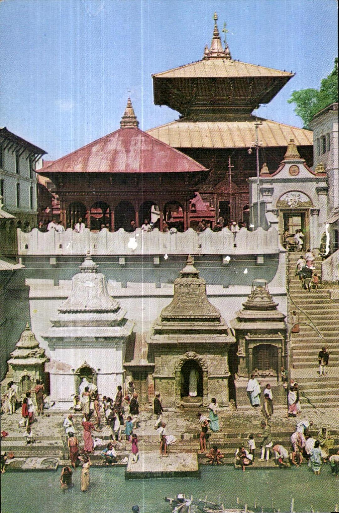CPA Temple of Pa eupati Sath Kathmandu Nepal