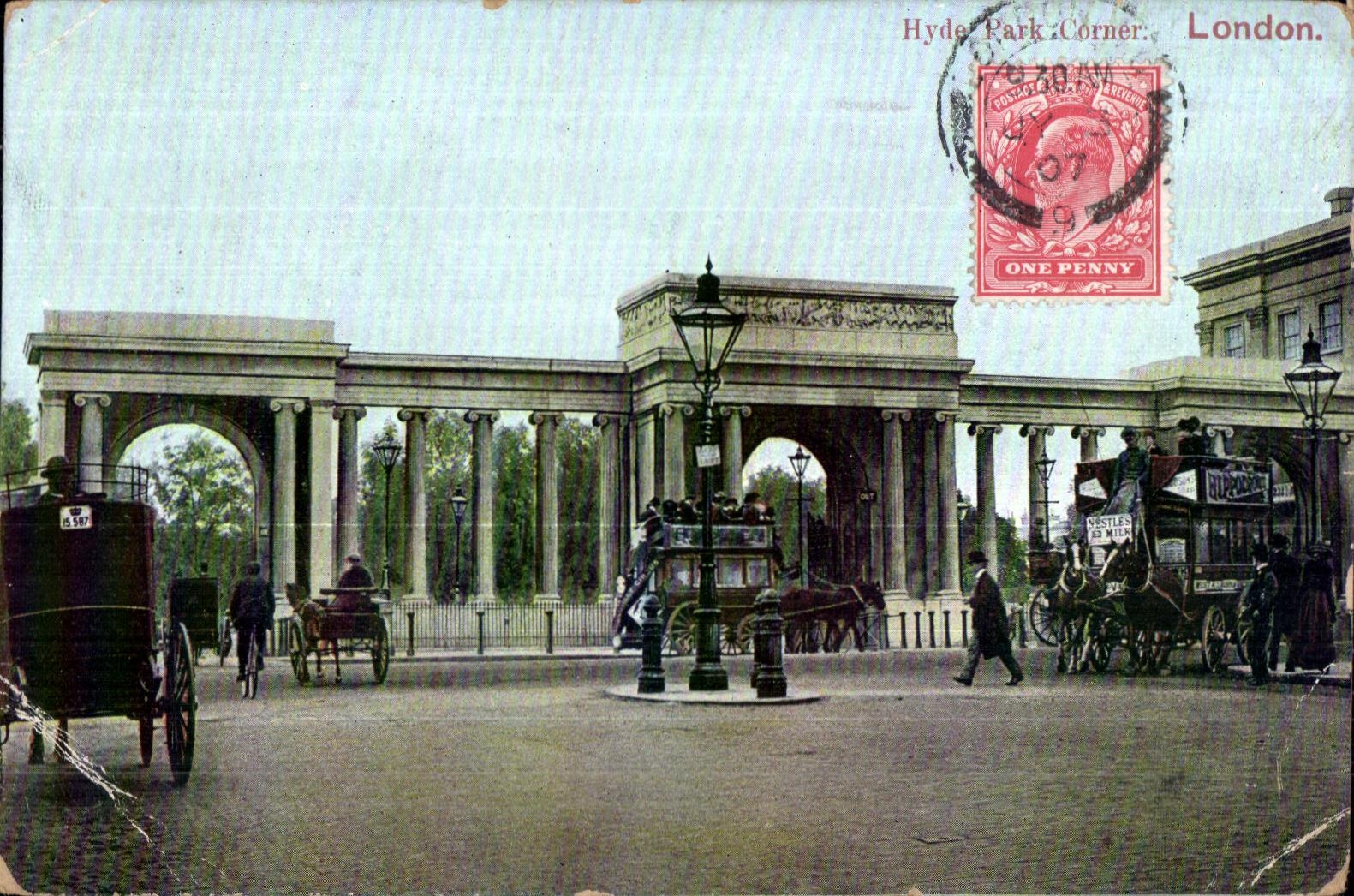 CPA Hyde park Corner London
