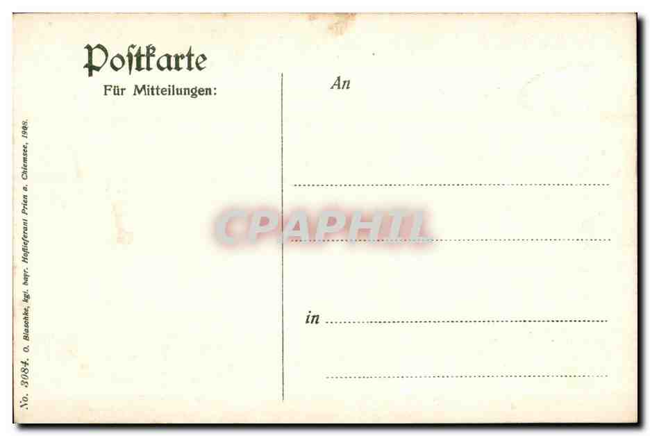 CPA Innsbruck Goldenes Dach l — Rückseite