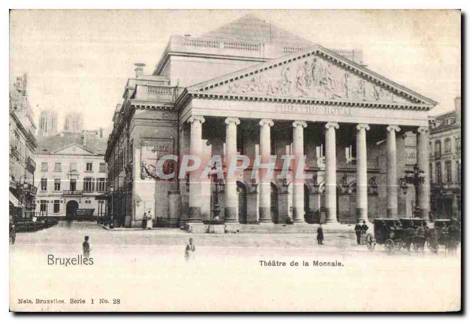 CPA Bruxelles Theatre de la Monnale