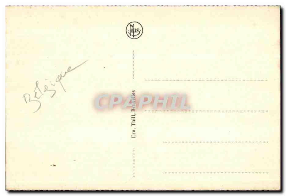 CPA Blankenberohe La Digue et le Monument de Brayae et Lippens De Zeedijk en het  — Rückseite