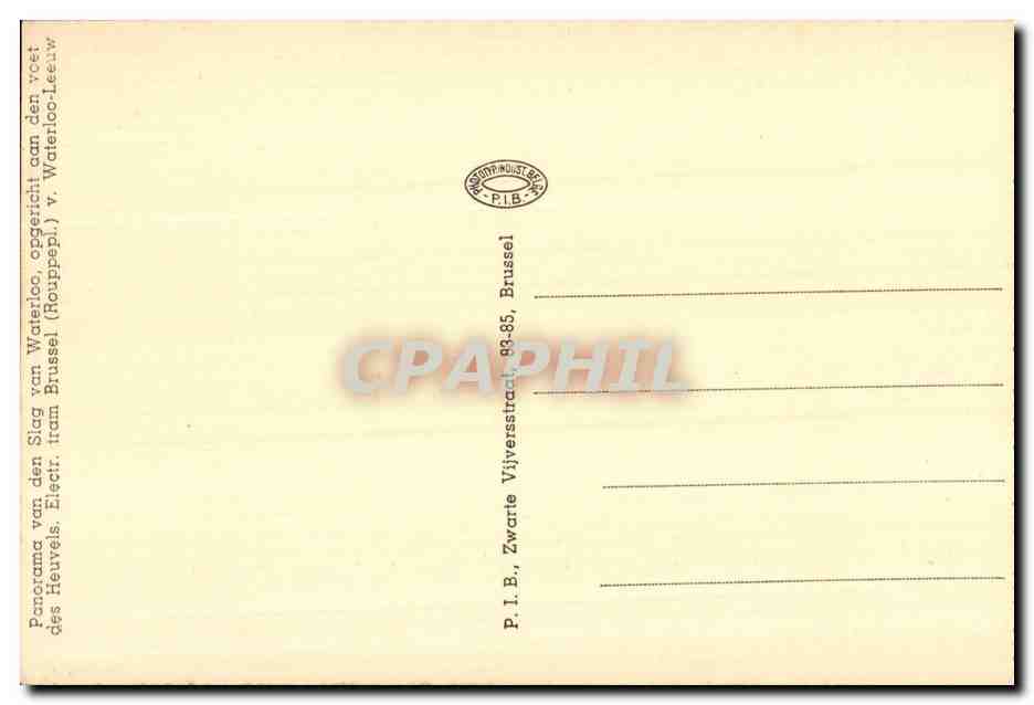 Bataille de Waterloo — scène de combat — P.I.B., Bruxelles — Reverso