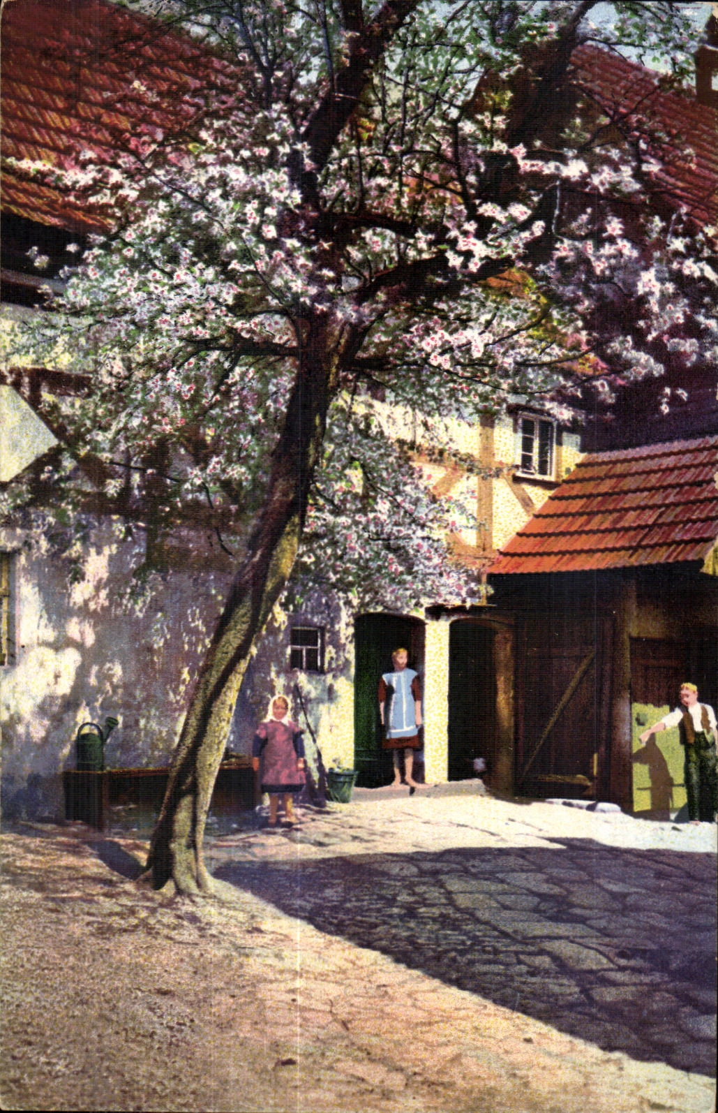 CPA Maison a la campagne Allemagne