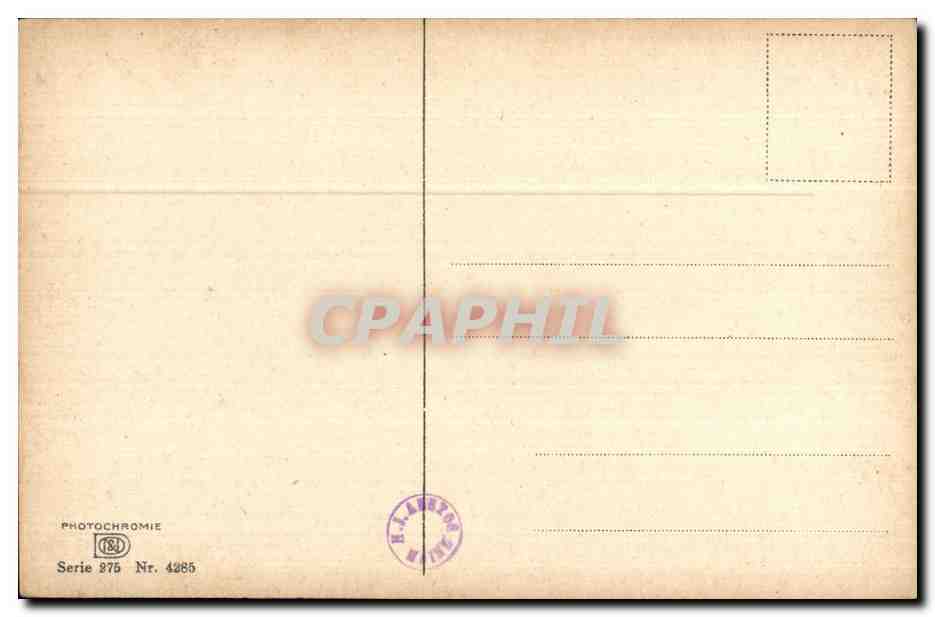 CPA Maison a la campagne Allemagne — Rückseite
