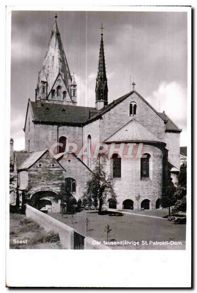 CPA Soest Der Tausendjahrige St Patrokli Dom