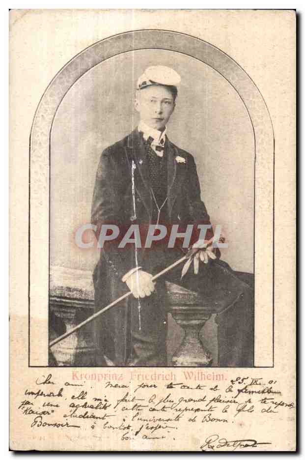 CPA Kronpriz Friedrich Wilhelm