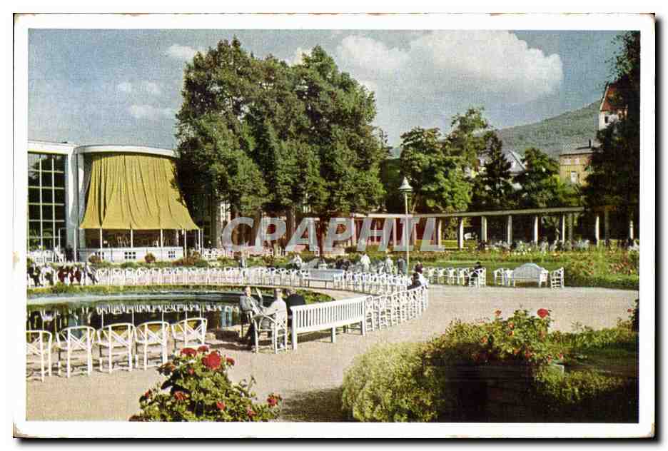 CPA Das Ahrtal lm Kurpark Van Bad Neuenahr