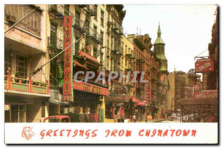 CPA Greetings From Chinatown Chine China Virginia ?