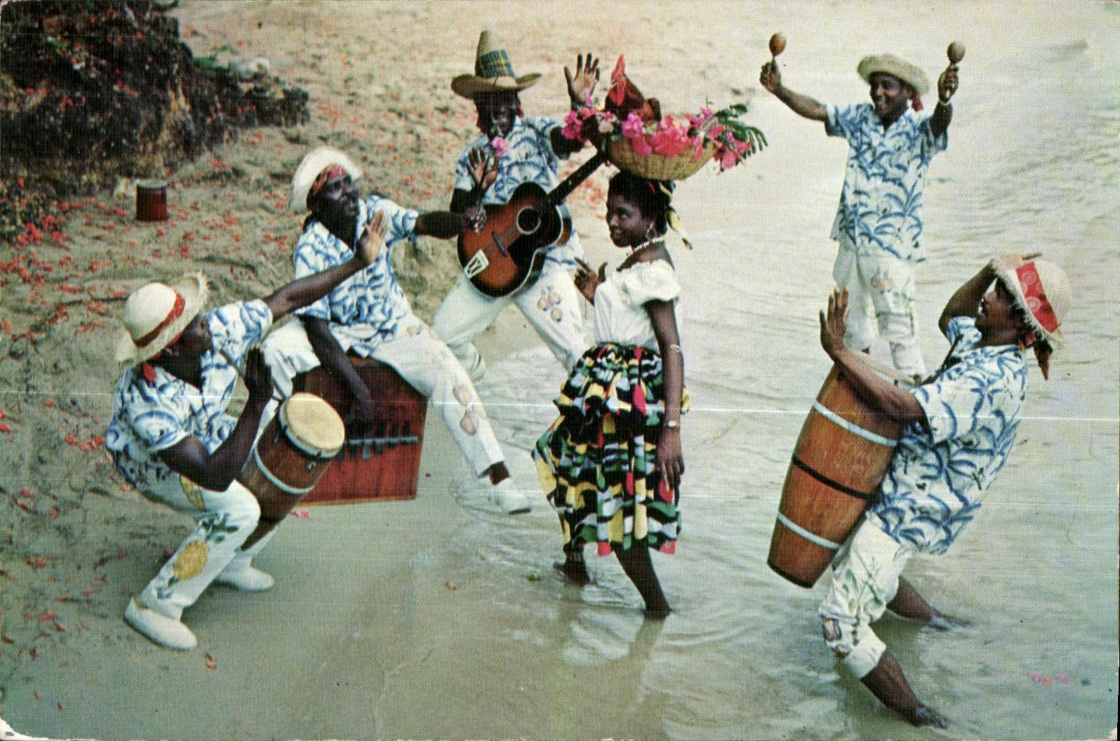 CPA Bacchanol by the Beach Jamaica Jamaique Musiqe