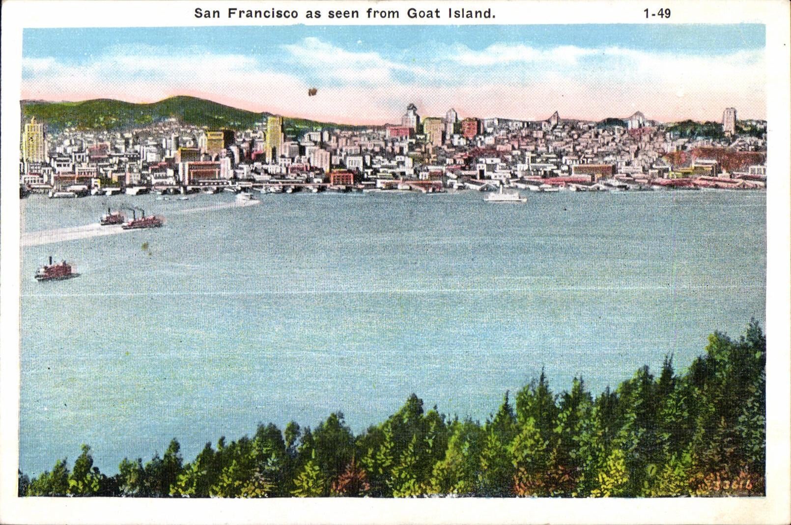 CPA San Francisco as seen from Goat Island