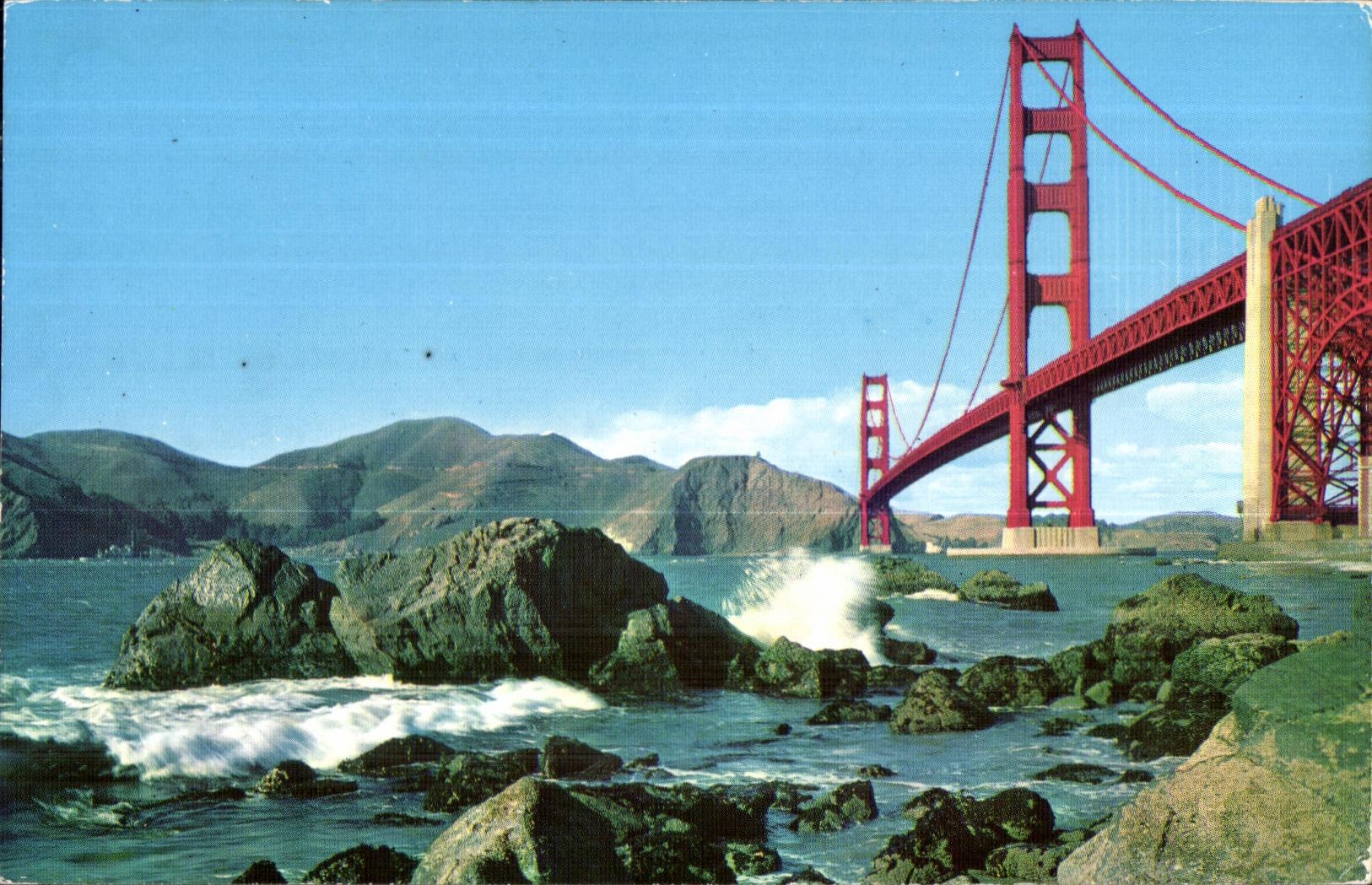 Golden Gate Bridge — San Francisco — Plastichrome Novelty Co.