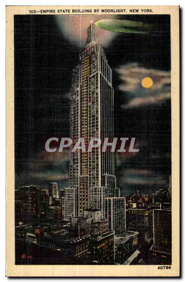 CPA The Empire State Building New York City