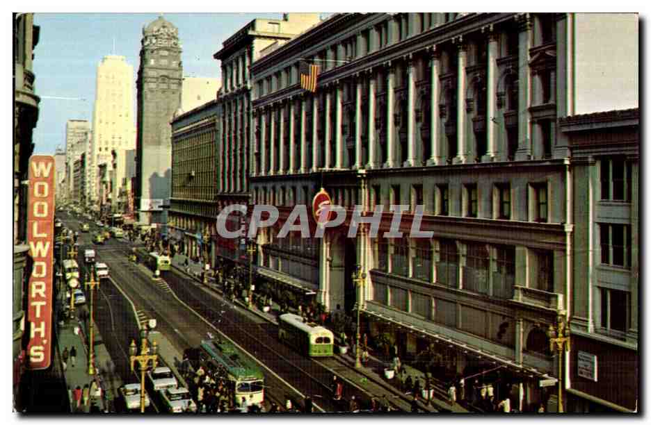 Market Street — San Francisco — Pub. by Smith News Co., 1338 Mission St., San Francisco, Calif.