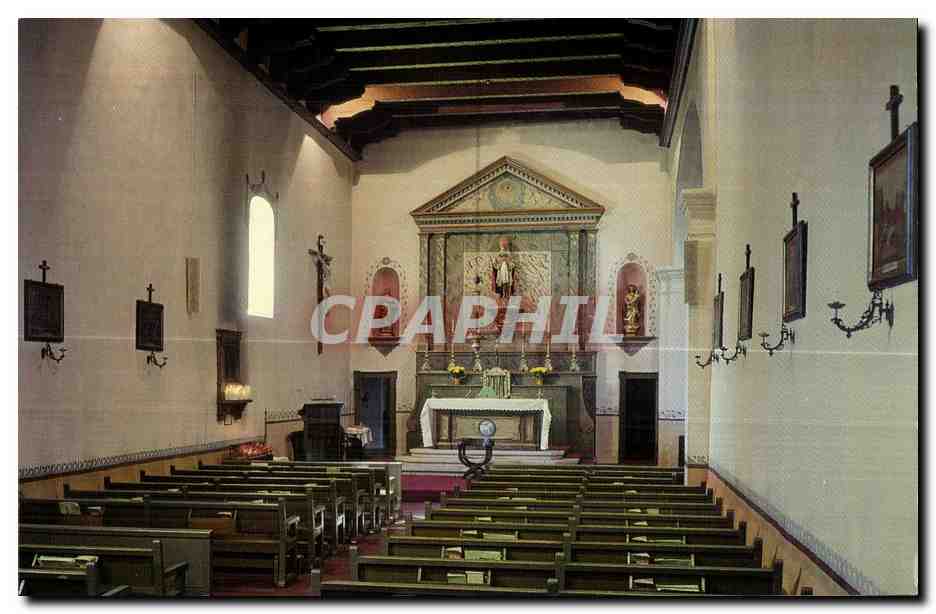 Mission San Luis Obispo — intérieur de l'église — Hubert A. Lowman, Arroyo Grande, CA 93420